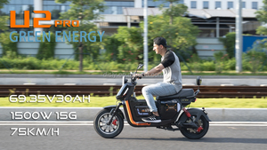 Monopattino Elettrico DISIYUAN U2 Pro 60V Ebike 1500W 70km/h Alta Velocità, Nuovo Design Biposto Veloce Fuoristrada - Product Image 6