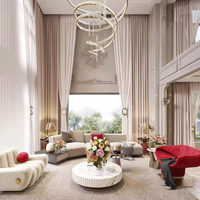 Servicio Profesional de Renderización Arquitectónica, Diseño de Interiores Moderno para Hoteles, Villas, Exposiciones, Modelado 3D Expertizado en 3D Max