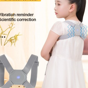 Correttore di Postura Intelligente con Allarme Vibrazione, Ergonomico, in Tessuto Elastico Traspirante, Supporto Lombare, Cinghia Regolabile, Vestibilità Slim per Allenamento - Product Image 1