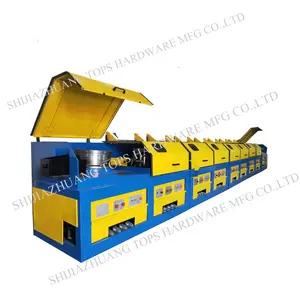 High speed straight line wire drawing machine for annealing wire and galvanized wire winding machine