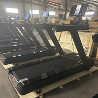Tapis de course commercial avec écran LED LCD, protection électrique, garantie de qualité, fabricant de équipements de course AR