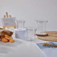 Gâteau soda transparent avec logo personnalisé de qualité alimentaire peut 220ml 240ml 280ml peut spirale bouteille en plastique