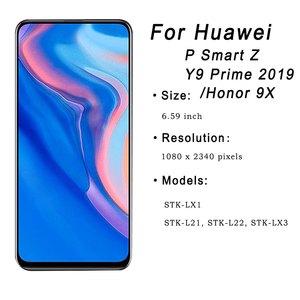 Écran LCD de remplacement en gros pour <span class=keywords><strong>Huawei</strong></span> Y9 Prime 2019 STK-<span class=keywords><strong>L21</strong></span>/L22/LX3, assemblage numériseur d'écran tactile - Product Image 2