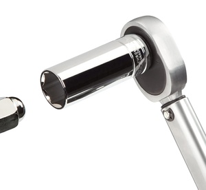 Llave Dinamométrica de Trinquete con Micrómetro de 3/8 Pulgadas, 10-80 Ft-lb (13.6-108.5 Nm), Mango Estriado y Tubo Plano - Product Image 5