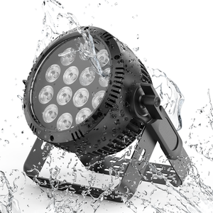 UKING 14x15W RGBW 4in1 Waterdichte <span class=keywords><strong>LED</strong></span> <span class=keywords><strong>Par</strong></span> Licht IP65 Stage DJ Apparatuur Disco Buiten <span class=keywords><strong>Par</strong></span> Licht - Product Image 1