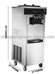 NYF-8218 Cream Soft <b>Ice</b> Cream <b>Machine</b> 2200W Business 20-28 L/H Soft <b>Ice</b> Cream Making <b>Machine</b> - Product Image 2