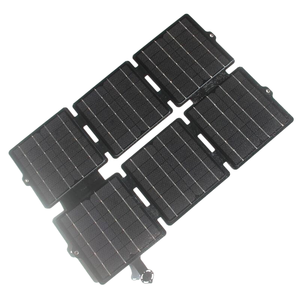 Panneaux solaires pliables PERC ETFE monocristallins à prix avantageux, vente en gros, 5V USB 12V DC, <span class=keywords><strong>chargeur</strong></span> <span class=keywords><strong>solaire</strong></span> portable, étanche, 30W - Product Image 1