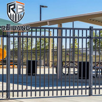 Sistema de Valla Tubular de Acero Personalizado Ruibang con Opciones de Altura, Color y Puerta