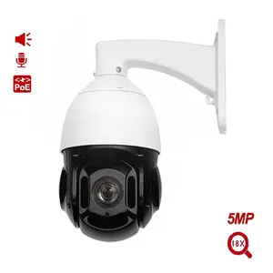 Fast Delivery 18X 20X Auto Tracking Ptz Network Smart Security Cctv Ip Camera with 5MP Resolution Ptz Camera