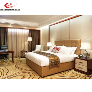Personalizada de fábrica de 5 estrellas moderno mira estilo precio barato <span class=keywords><strong>hotel</strong></span> muebles de dormitorio conjuntos completos - Product Image 2