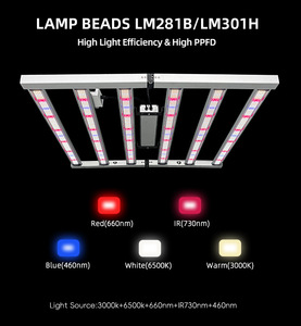 Lámpara de Cultivo LED de 500w con Espectro Completo LM301H <span class=keywords><strong>OSRA</strong></span> PRO para Carpa de Cultivo de 3x3 pies, Crecimiento y Floración - Product Image 3