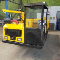 Hochwertiger Mini Crawler Dumper Truck für robuste Bergstraßen und Wüsten mit erstklassigem Motor als Kern komponente