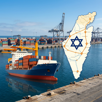 Service de logistique DDP Israël, livraison porte-à-porte, dédouanement professionnel, taxes payées, transitaire aérien + express spécial