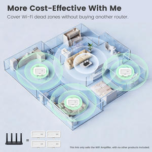 Répéteur de signal Wi-Fi Graffiti 802.11b blanc, alimenté par USB, pour maison intelligente, extension de réseau sans fil - Product Image 2