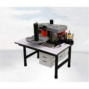 Petite Machine à plaquer les chants manuelle 1200W Double face collage Portable Edge Bander équipement de travail du bois 220V - Product Image 5
