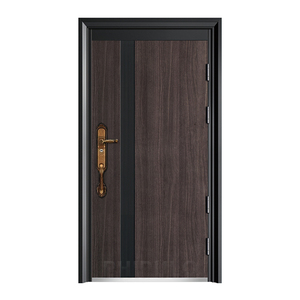 Portes d'<span class=keywords><strong>entrée</strong></span> <span class=keywords><strong>de</strong></span> sécurité <span class=keywords><strong>de</strong></span> style classique PPD Portes rentables pour les entrées principales Autres portes - Product Image 5