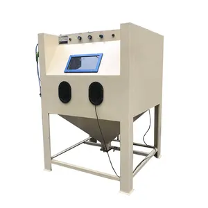 CE Approved Sand Blasting Cabinet Water Sandblast Equipment alloy wheel sandblasting machine