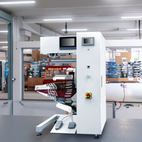 Machine à coudre automatique à ultrasons industrielle Cheersonic avec moteur, garantie 1 an, table à coudre