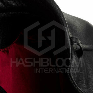 เสื้อแจ็คเก็ตหนังแกะสไตล์ไบค์เกอร์สำหรับผู้ชาย ป้องกันลม เป็นมิตรกับสิ่งแวดล้อม สีและโลโก้ปรับแต่งได้ ขายส่งจากผู้ผลิตในปากีสถาน - Product Image 4