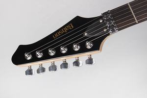 BX-GF1(90F) Guitare Électrique Babson <span class=keywords><strong>Mini</strong></span> Rouge et Noire OEM, Vente Chaude, Fabrication Chinoise, Vente en Gros - Product Image 6