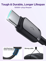 Joyroom OEM ODM Pd 20w 3a Charge rapide 1.2m Usb A à Type-c Données de téléphone Câble chargeur Usb C