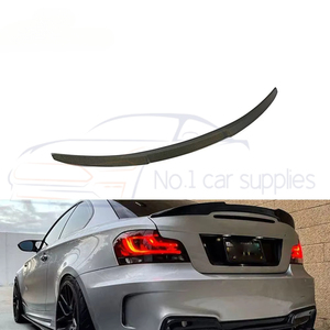 Aileron arrière en fibre de carbone M4 Look pour Série 1 M 120i <span class=keywords><strong>125i</strong></span> 128i 135i M Sport <span class=keywords><strong>Coupé</strong></span> 2 portes 2008-2012 - Product Image 6