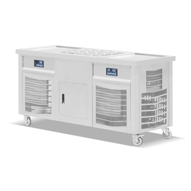 High-efficiency Yogurt Fried Ice Machine Restaurant Ice Maker for Commercial Use