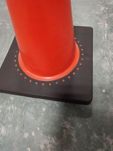 45cm White Reflective <b>Red</b> <b>Material</b> Flexible PVC Road Safety PVC for Roadway Safety - Product Image 6