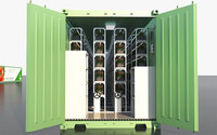 Ferme de fraises hydroponiques automatiques en conteneur, culture verticale de fraises en conteneur aéroponique, culture de légumes en conteneur maritime