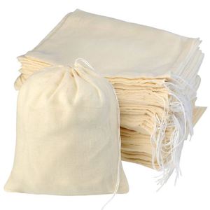 Recycle Linen Drawstring Bags Eco Friendly Fabric Storage Muslin Pouch Bag Jute Drawstring Bag with Custom Logo - Product Image 6