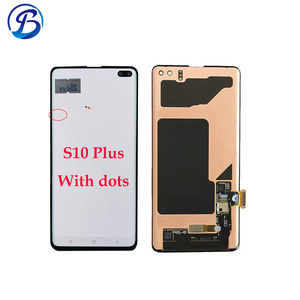 ของแท้สำหรับ Samsung Galaxy <span class=keywords><strong>S10</strong></span> Plus <span class=keywords><strong>S10</strong></span> SM-G975F ซัมซุงบวก6.4 "Dynamic AMOLED 3040x1440พร้อมกรอบลาย<span class=keywords><strong>น</strong></span>ิ้วมือ - Product Image 5