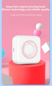 Imprimante thermique portable mini sans fil instantanée pour étudiants, sans encre, pour listes, cartes, photos et mémos numériques clairs - Product Image 6