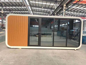 Nuova Tendenza <span class=keywords><strong>Casa</strong></span> Prefabbricata Apple House, Ufficio Modulare Smontabile con Pannelli Sandwich in Acciaio per Uso Residenziale - Product Image 2