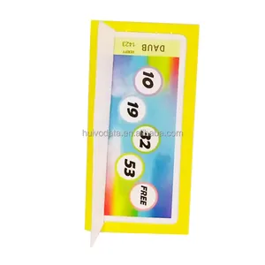 One Window Pull Tabs Loterij Tickets Multi-Pattern Bingo Pull Tab Kaart Momenten Pull Tabblad Tickets Games