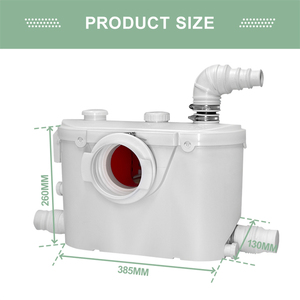 <span class=keywords><strong>Lavello</strong></span> di <span class=keywords><strong>scarico</strong></span> della conduttura potente wc ad alta pressione dell'aria maceratore per acque reflue pompa per acque reflue 12v Marine - Product Image 3