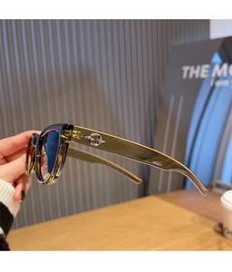 Cat-eye Trend Advanced Sense Spice Girl Sunglasses Y2K Outdoor Sunscreen Retro Women Glasses Men Glasses - Product Image 2