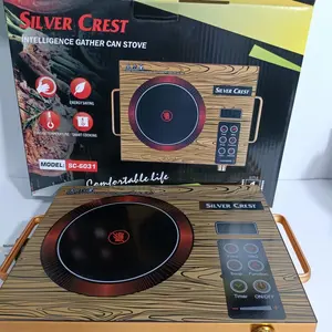 Sliver crest 3500W Electric Stove Infrared Hot Plates Multifunction Digital Burner Induction Cooker Glass Ceramic Cooktop