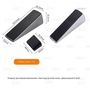 새로운 도어 무음 충돌 방지 창의적인 방풍 도어 블로커 흡착 카드 고정 저항 증가 웨지 고무 ABS 도어 플러그 - Product Image 4