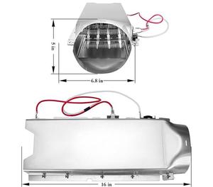 Conjunto de elemento calefactor de <span class=keywords><strong>secadora</strong></span> OEM Ultra Durable 5301EL1001A-Reemplazo para secadoras de L-G, reemplaza 5301EL1001J - Product Image 2
