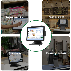 15 pouces caisse enregistreuse magasin <span class=keywords><strong>de</strong></span> détail écran tactile Terminal paiement Restaurant Machine tout en un pos Banque Stand Pos Systèmes - Product Image 5