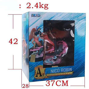 Vente chaude vente entière grands jouets figurine de haute qualité Anime Mange figurine d'action le chapeau de paille Pirates Nico <span class=keywords><strong>robin</strong></span> GK une pièce - Product Image 6