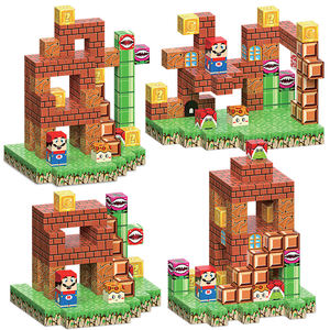 Blocchi di costruzione magnetici giocattoli gioco sensoriale per i bambini <span class=keywords><strong>3</strong></span> + certificati EN71 regali di natale pacchetti educativi di plastica CPC - Product Image 4