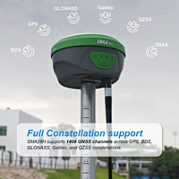 SMA28H Laser Rover GNSS Konstelasi Lengkap dengan Inertial Tilt Laser RTK Terbaru untuk Survei Tanah & Struktur