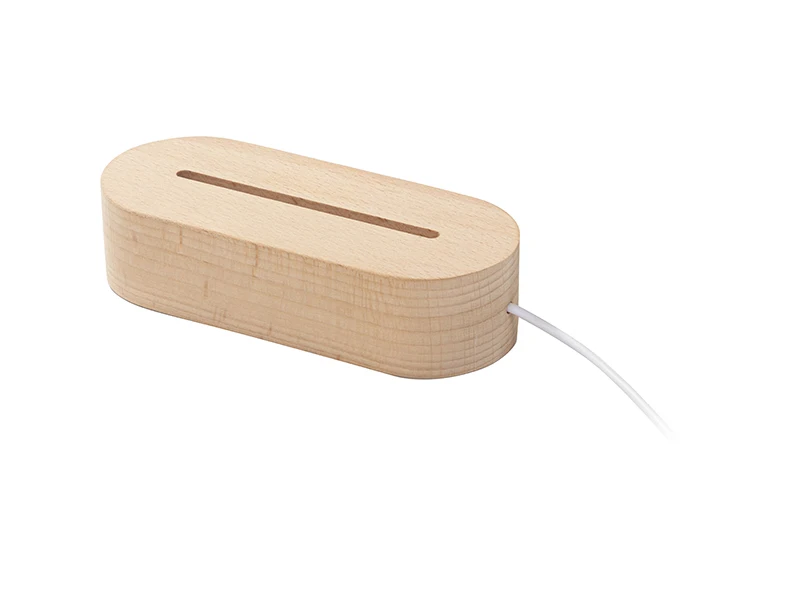 Wooden Oval Base