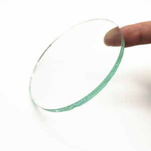 Diámetro personalizado 3mm 4mm 5mm 6mm pequeño círculo redondo vidrio templado para medidor de agua - Product Image 3