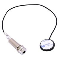 Micro-pickup piezo universel compact rond pour guitares acoustiques et instruments folkloriques (vente en gros)