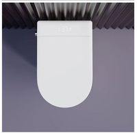 Vente en gros de toilettes intelligentes économiques avec bidet intégré, siège chauffant, chauffage instantané, buse autonettoyante, toilettes électroniques intelligentes, directement de l'usine