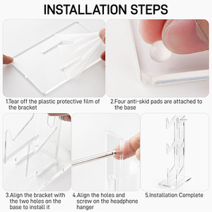 Transparent <strong>Controller</strong> Display <strong>Stand</strong> 3-Tier Game <strong>Controller</strong> Holder for <strong>PS5</strong> Pro <strong>PS5</strong> PS4 Switch XBOX <strong>Controller</strong> <strong>Stand</strong> - Product Image 6