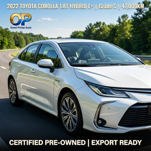 Usado para Corolla Hybrid E+ Sedán 1.8T Turbo Automático, Eficiente en Consumo de Combustible, Compacto, en Perfecto Estado, Listo para Exportar a África - Product Image 1