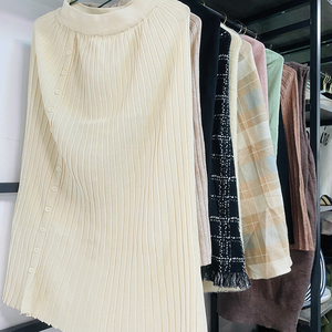 Elegante elegante <span class=keywords><strong>donna</strong></span> gonne invernali di fascia alta <span class=keywords><strong>vestiti</strong></span> usati pesanti on-line fornitore all'ingrosso con prezzi competitivi - Product Image 3